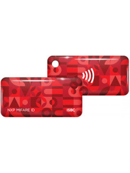 Бесконтактный брелок<br /> RFID-Брелок ISBC Mifare ID 4 byte nUID (красный)