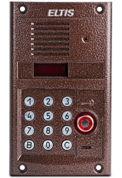 Вызывная видеопанель<br /> DP305-RDC16 (медь)
