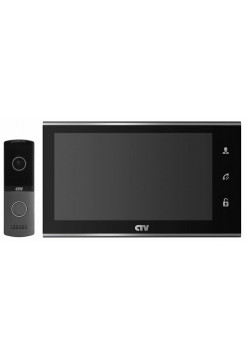 Комплект видеодомофона<br /> CTV-DP2702MD (черный)