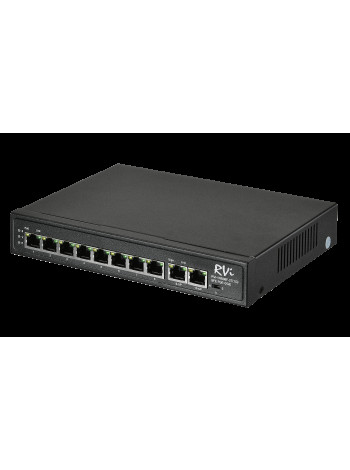 Коммутатор PoE<br /> RVi-1NS08F-2T (1G)
