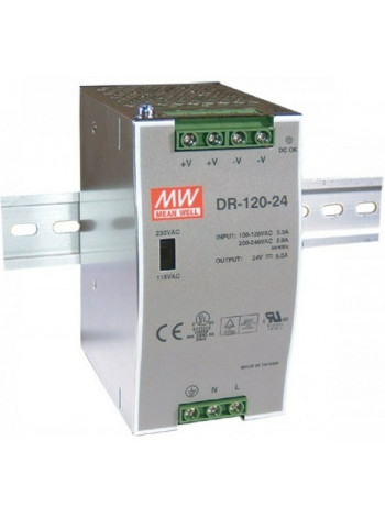 Источник питания<br /> DRH-120-24