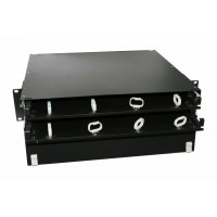 Патч-панель<br /> FO-19BX-2U-D1-8xSLT-W102H32-EMP