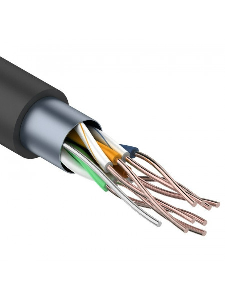 Витая пара<br /> Кабель FTP 4PR 24AWG CAT5e, 305м Outdoor GreenCab Витая пара<br /> Кабель FTP 4PR 24AWG CAT5e, 305м Outdoor GreenCab