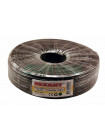 Кабель<br /> Кабель ККСВ-П+4х0,5 мм (бухта 100 м) черный REXANT (01-4022)