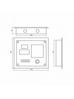 Вызывная аудиопанель<br /> PRO-TM (медный антик)