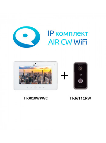 Комплект видеодомофона<br /> AIR CW WiFi