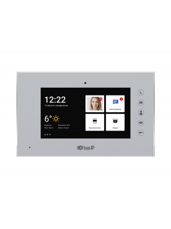 Монитор видеодомофона<br /> AQ-07LA SILVER