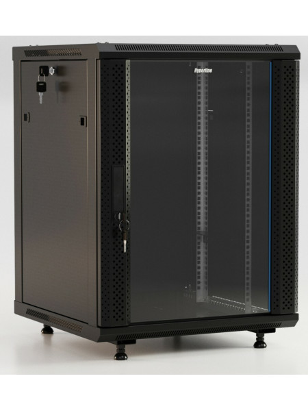 Шкаф телекоммуникационный<br /> TWB-FC-1566-GP-RAL9004 Шкаф телекоммуникационный<br /> TWB-FC-1566-GP-RAL9004