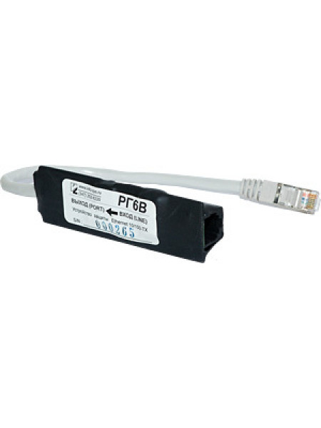 Устройство защиты сетей Ethernet<br /> РГ6-1 Исп.2 Устройство защиты сетей Ethernet<br /> РГ6-1 Исп.2