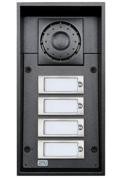 Вызывная аудиопанель<br /> 2N Helios IP Force - 4 кнопки вызова & 10Вт динами