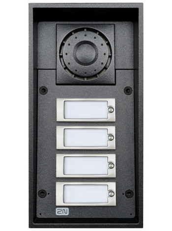 Вызывная аудиопанель<br /> 2N Helios IP Force - 4 кнопки вызова & 10Вт динами