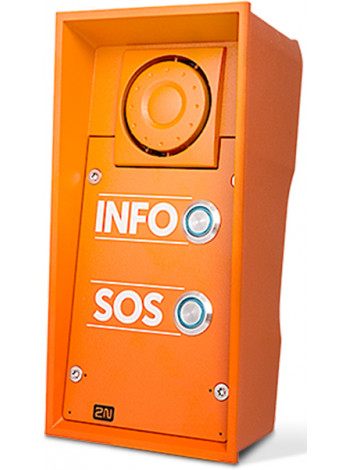 Вызывная аудиопанель<br /> 2N Helios IP Safety - 2 кнопки вызова & 10Вт