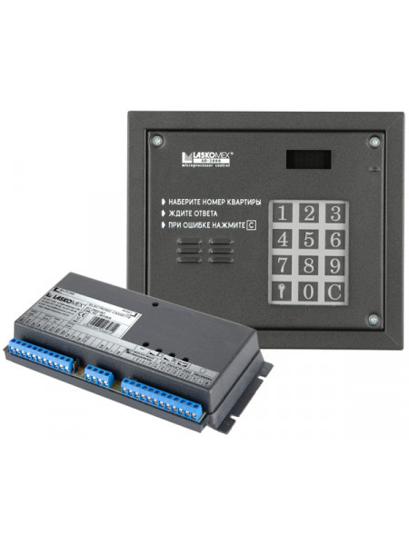 Вызывная видеопанель<br /> AO-3000 VTM + ЕС-2502 Вызывная видеопанель<br /> AO-3000 VTM + ЕС-2502