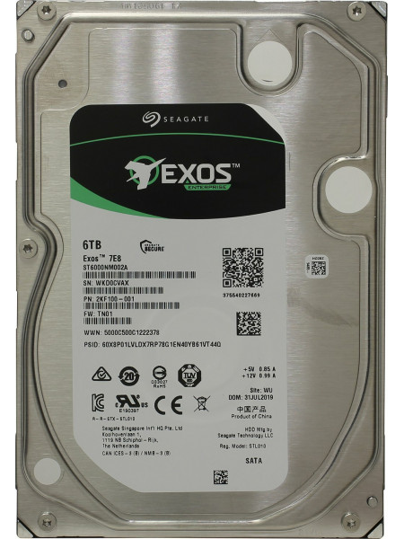 Жесткий диск (HDD)<br /> ST6000NM002A Жесткий диск (HDD)<br /> ST6000NM002A