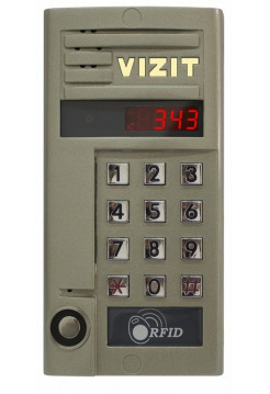 Вызывная видеопанель<br /> БВД-343RTCPL