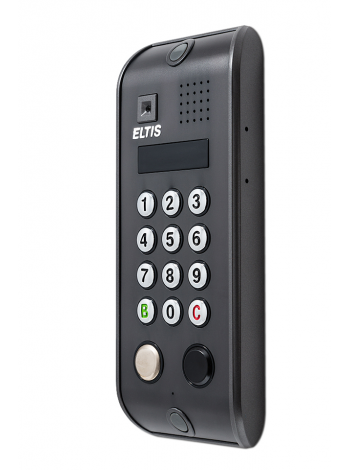 Вызывная видеопанель<br /> DP5000.B2-KFDC44 (алюм.черн.)