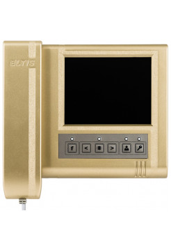 Монитор видеодомофона<br /> ELTIS VM500-5.1CL (RAL1036, золотистый металлик)