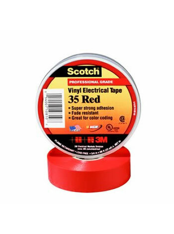 Лента изоляционная<br /> Scotch №35 RED