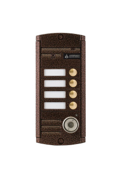 Вызывная видеопанель<br /> AVP-454 (PAL) TM Медь