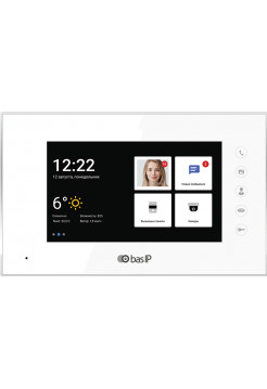 Монитор видеодомофона<br /> AQ-07LA WHITE