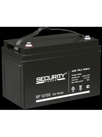 Аккумуляторная батарея<br /> Аккумулятор 12В 100 А∙ч (SF 12100)