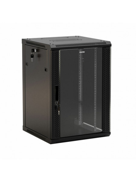 Шкаф телекоммуникационный<br /> TWB-1566-GP-RAL9004 Шкаф телекоммуникационный<br /> TWB-1566-GP-RAL9004