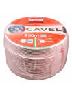 Кабель<br /> Кабель CAVEL SAT 50 M, Cu/Al/CuSn, 64%, 75 Ом, бухта 100 м, белый (01-2402)