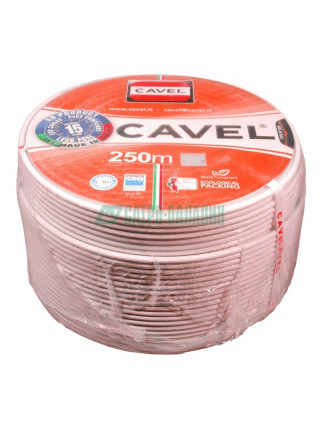 Кабель<br /> Кабель CAVEL SAT 50 M, Cu/Al/CuSn, 64%, 75 Ом, бухта 100 м, белый (01-2402) Кабель<br /> Кабель CAVEL SAT 50 M, Cu/Al/CuSn, 64%, 75 Ом, бухта 100 м, белый (01-2402)