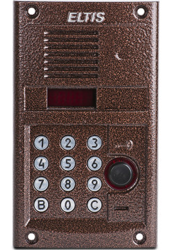 Вызывная аудиопанель<br /> DP400-RD24 (медь)
