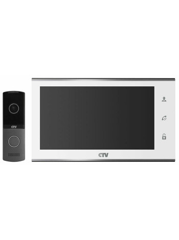 Комплект видеодомофона<br /> CTV-DP2702MD (белый)