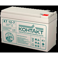 Аккумуляторная батарея<br /> Аккумулятор 12В 7 А∙ч (КТ 12-7)