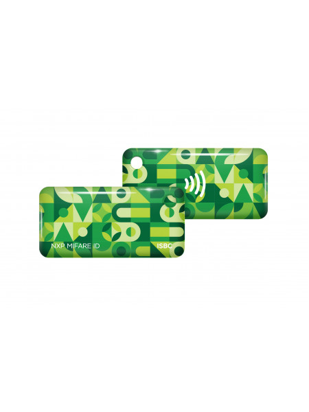 Бесконтактный брелок<br /> RFID-Брелок ISBC Mifare ID 4 byte nUID (зеленый)