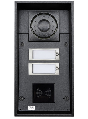 Вызывная аудиопанель<br /> 2N Helios IP Force - 2 кнопки вызова & 10Вт