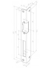 Планка ответная<br /> EFF-EFF 32440-05
