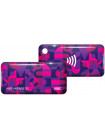 Бесконтактный брелок<br /> RFID-Брелок ISBC Mifare ID 4 byte nUID (фиолетовый)