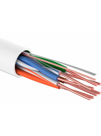 Витая пара<br /> Кабель UTP 4PR 24AWG CAT5e, 0.52мм (коробка 305м) PVC Полимет (КССПВ-5е 4х2х0,52)