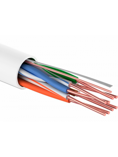 Витая пара<br /> Кабель UTP 4PR 24AWG CAT5e, 0.52мм (коробка 305м) PVC Полимет (КССПВ-5е 4х2х0,52)
