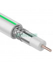 Кабель<br /> Кабель SAT 703 B, CCS/Al/Al, (75%), 75 Ом, белый 100м PROconnect (01-2431-2)