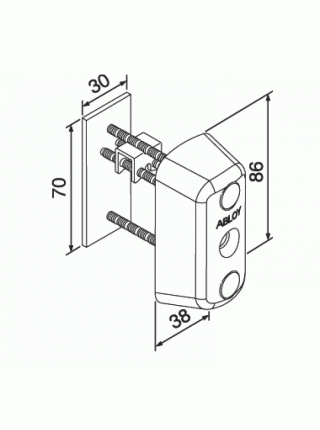 Механизм цилиндровый<br /> Abloy CY063C Механизм цилиндровый<br /> Abloy CY063C
